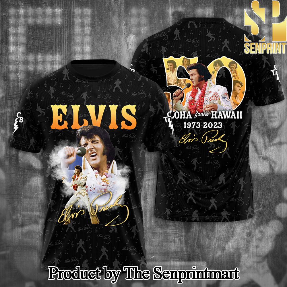 Elvis Presley 3D Full Printed Shirt – SEN6198
