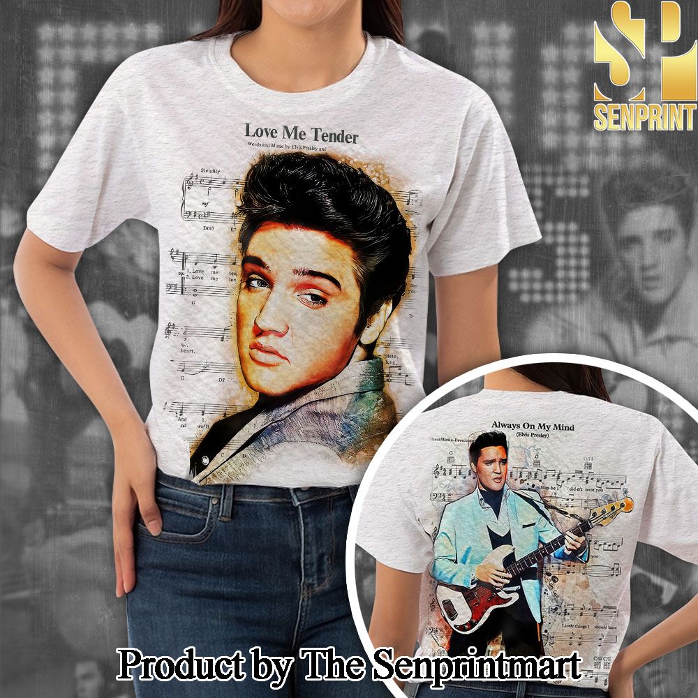 Elvis Presley 3D Full Printed Shirt – SEN6216