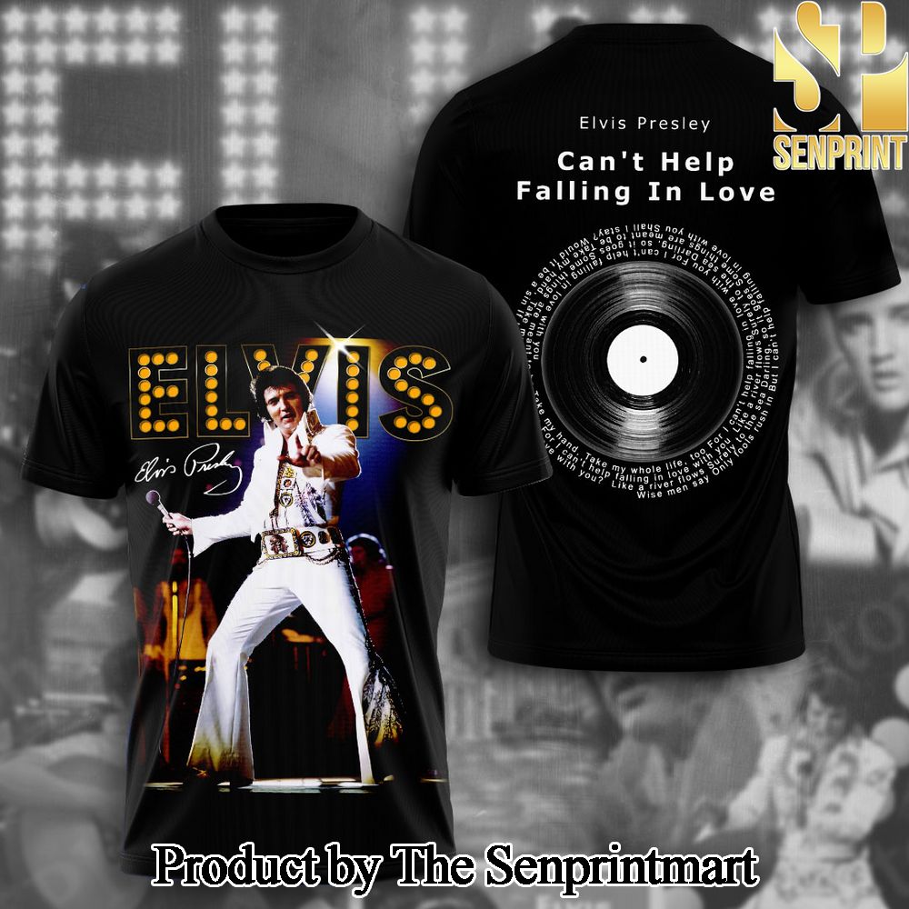 Elvis Presley 3D Full Printed Shirt – SEN6220