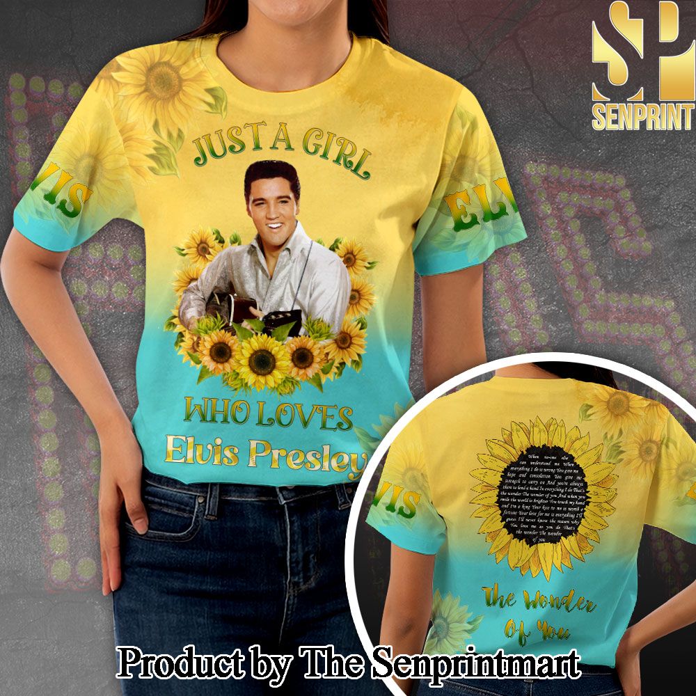 Elvis Presley 3D Full Printed Shirt – SEN6628