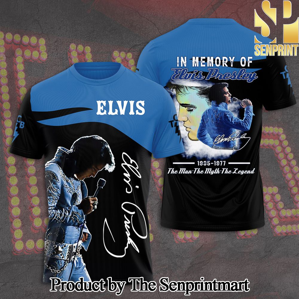 Elvis Presley 3D Full Printed Shirt – SEN6635