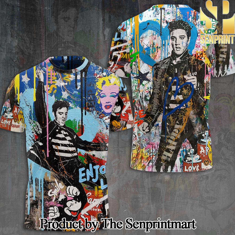 Elvis Presley 3D Full Printed Shirt – SEN6739