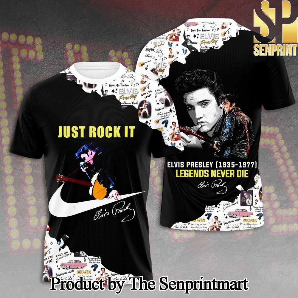 Elvis Presley 3D Full Printed Shirt – SEN6821