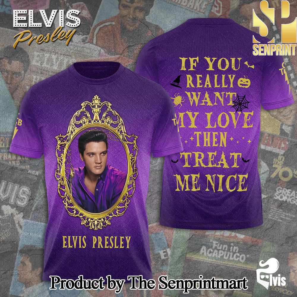 Elvis Presley 3D Full Printed Shirt – SEN6836