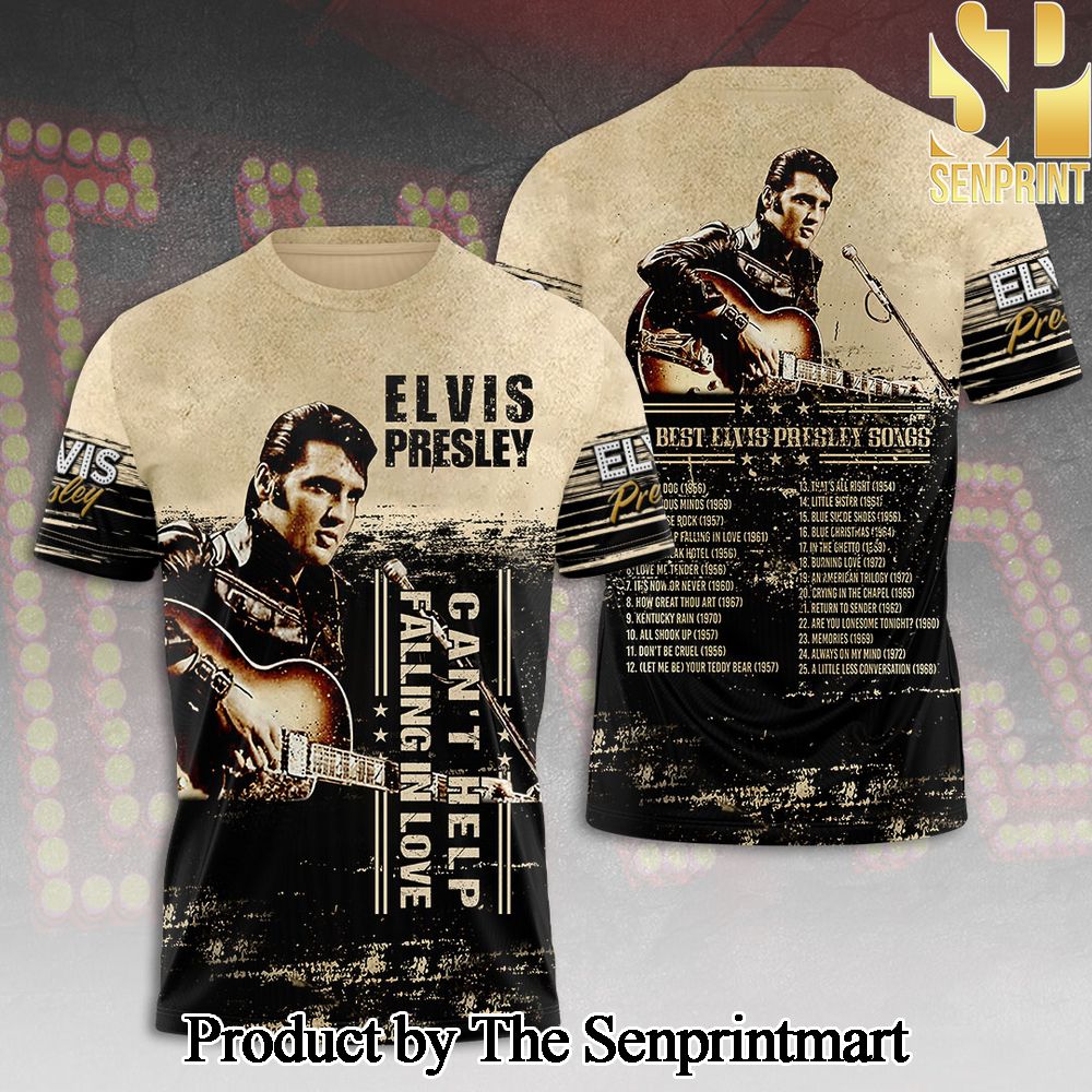 Elvis Presley 3D Full Printed Shirt – SEN6837