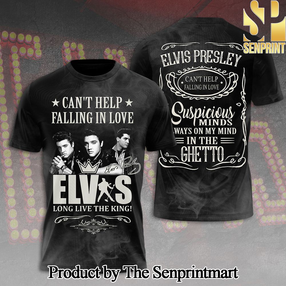 Elvis Presley 3D Full Printed Shirt – SEN6838