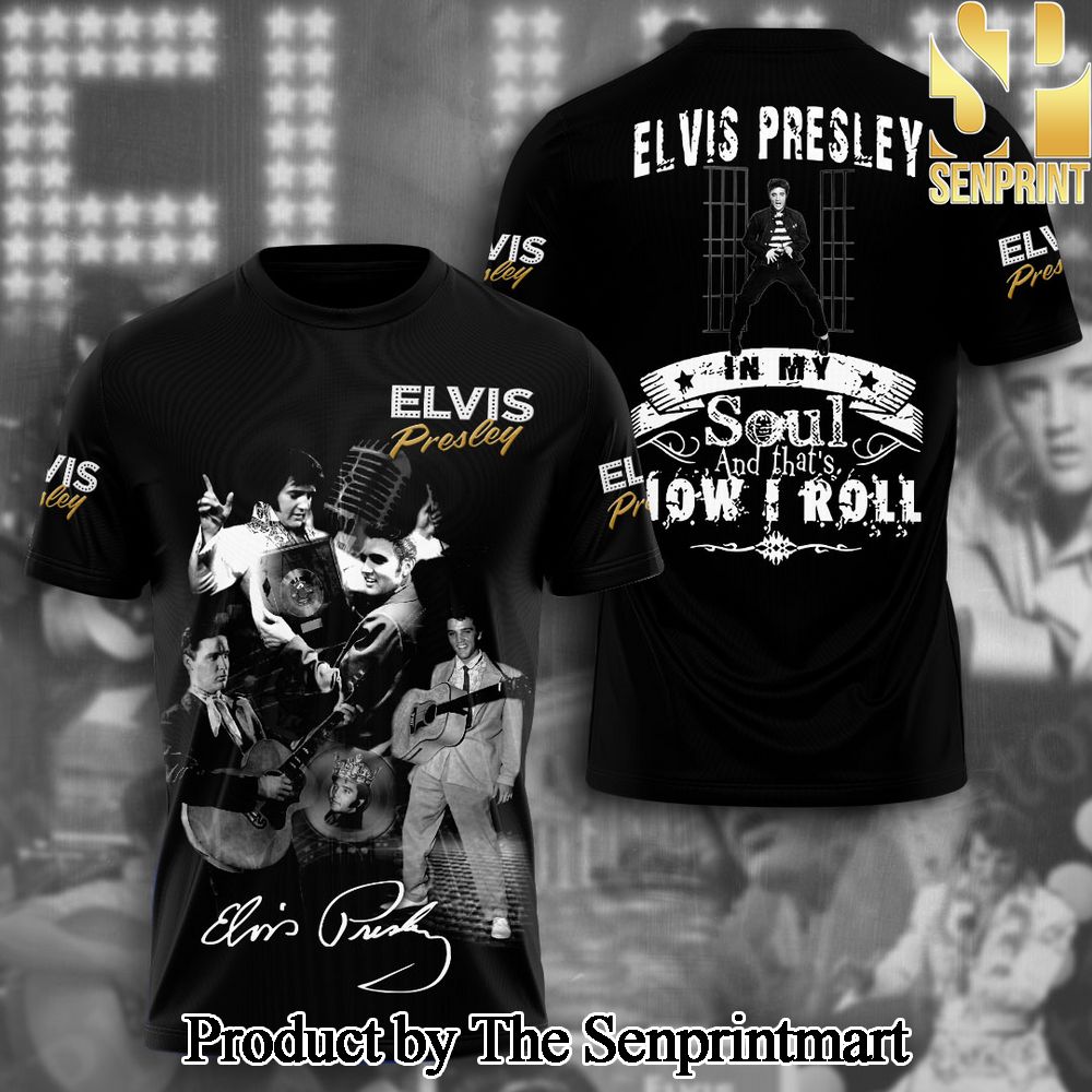 Elvis Presley 3D Full Printed Shirt – SEN6855