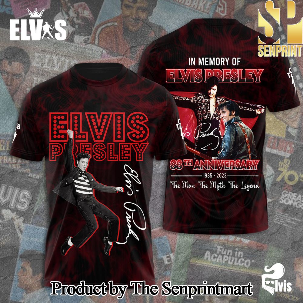 Elvis Presley 3D Full Printed Shirt – SEN6989