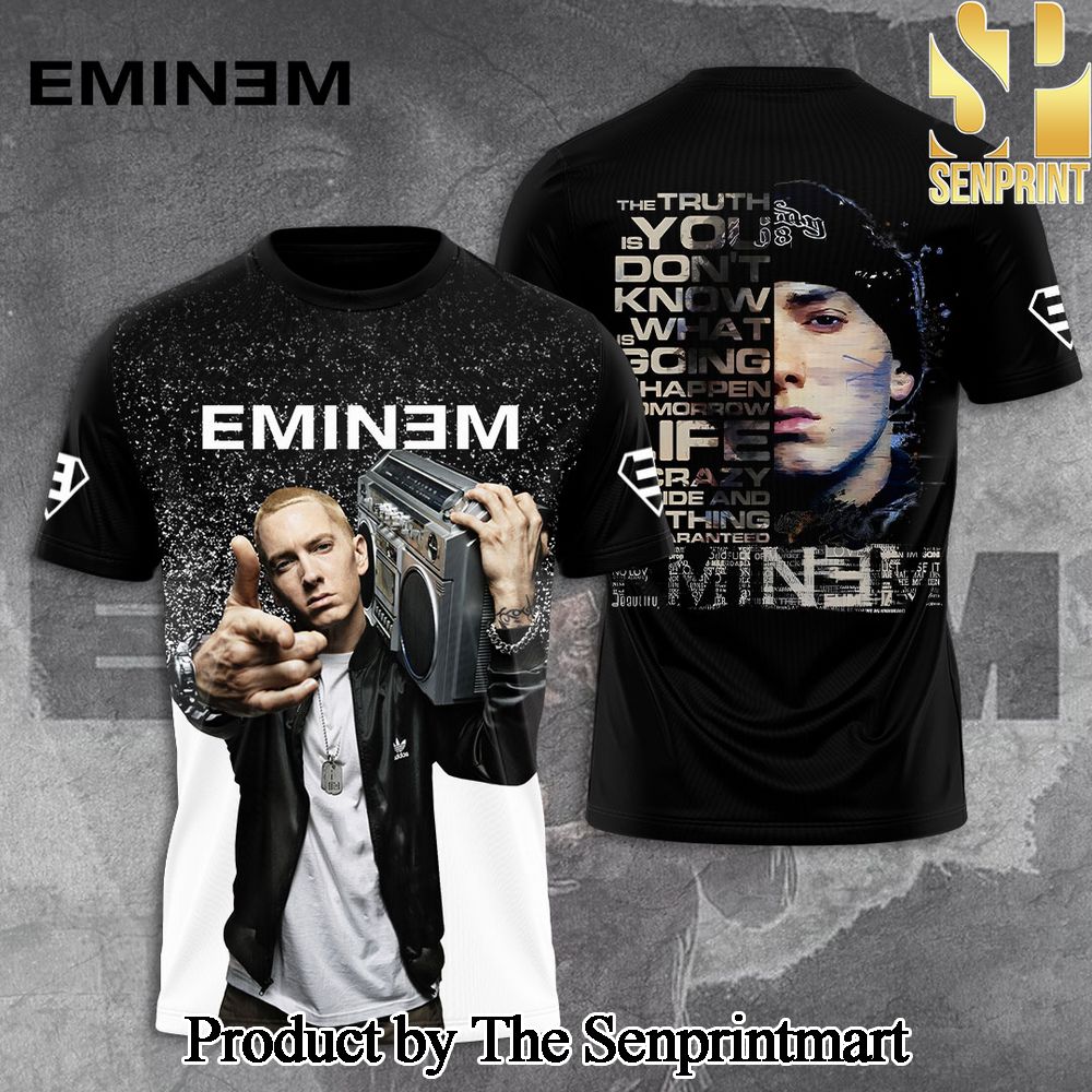 Eminem 3D Full Printed Shirt – SEN2068