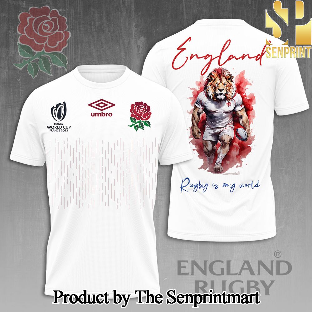 England x Rugby World Cup 3D Full Printed Shirt – SEN6114