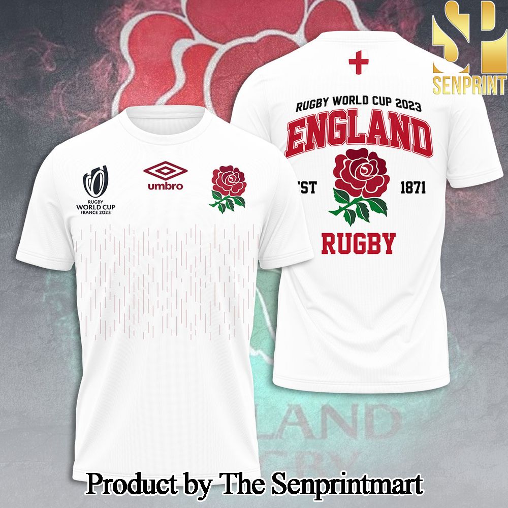 England x Rugby World Cup 3D Full Printed Shirt – SEN7009