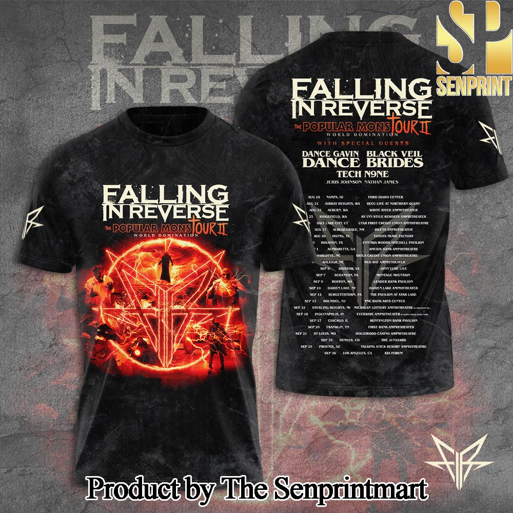Falling In Reverse 3D Full Printed Shirt – SEN2863