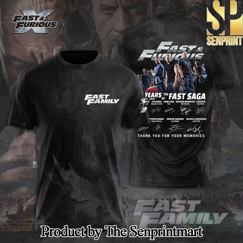 Fast X 3D Full Printed Shirt – SEN5657