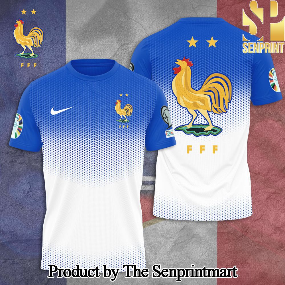 France National Football Team 3D Full Printed Shirt – SEN2073
