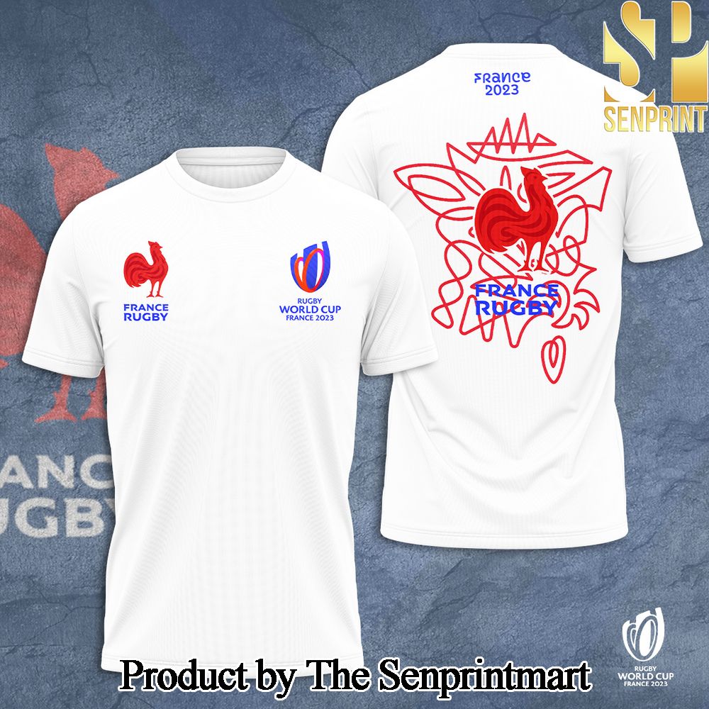 France x Rugby World Cup 3D Full Printed Shirt – SEN6675