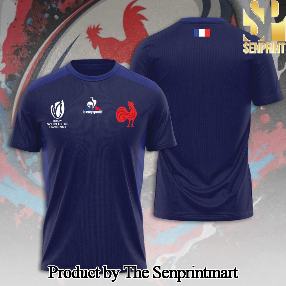 France x Rugby World Cup 3D Full Printed Shirt – SEN7017
