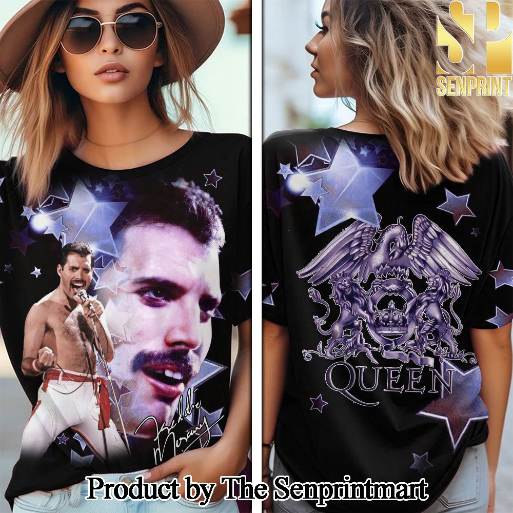 Freddie Mercury 3D Full Printed Shirt – SEN3535