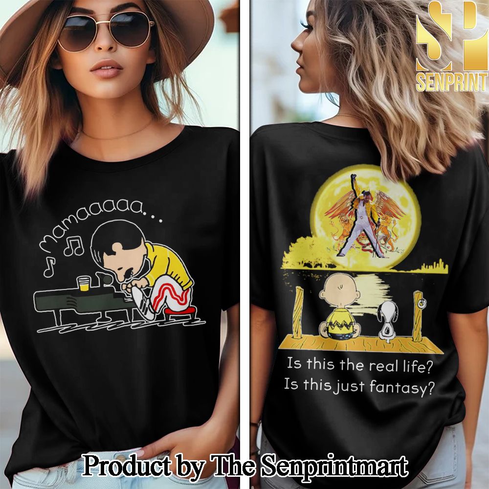 Freddie Mercury 3D Full Printed Shirt – SEN3752