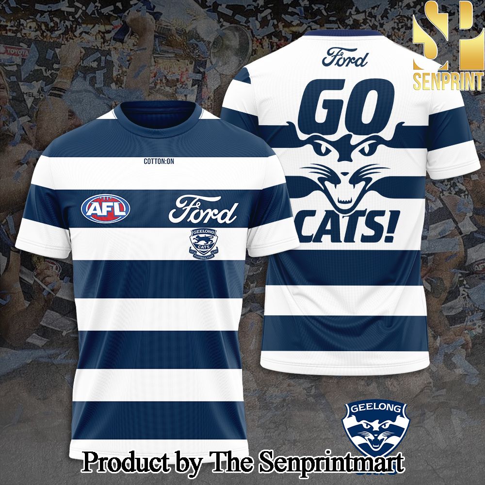 Geelong Football Club 3D Full Printed Shirt – SEN2822