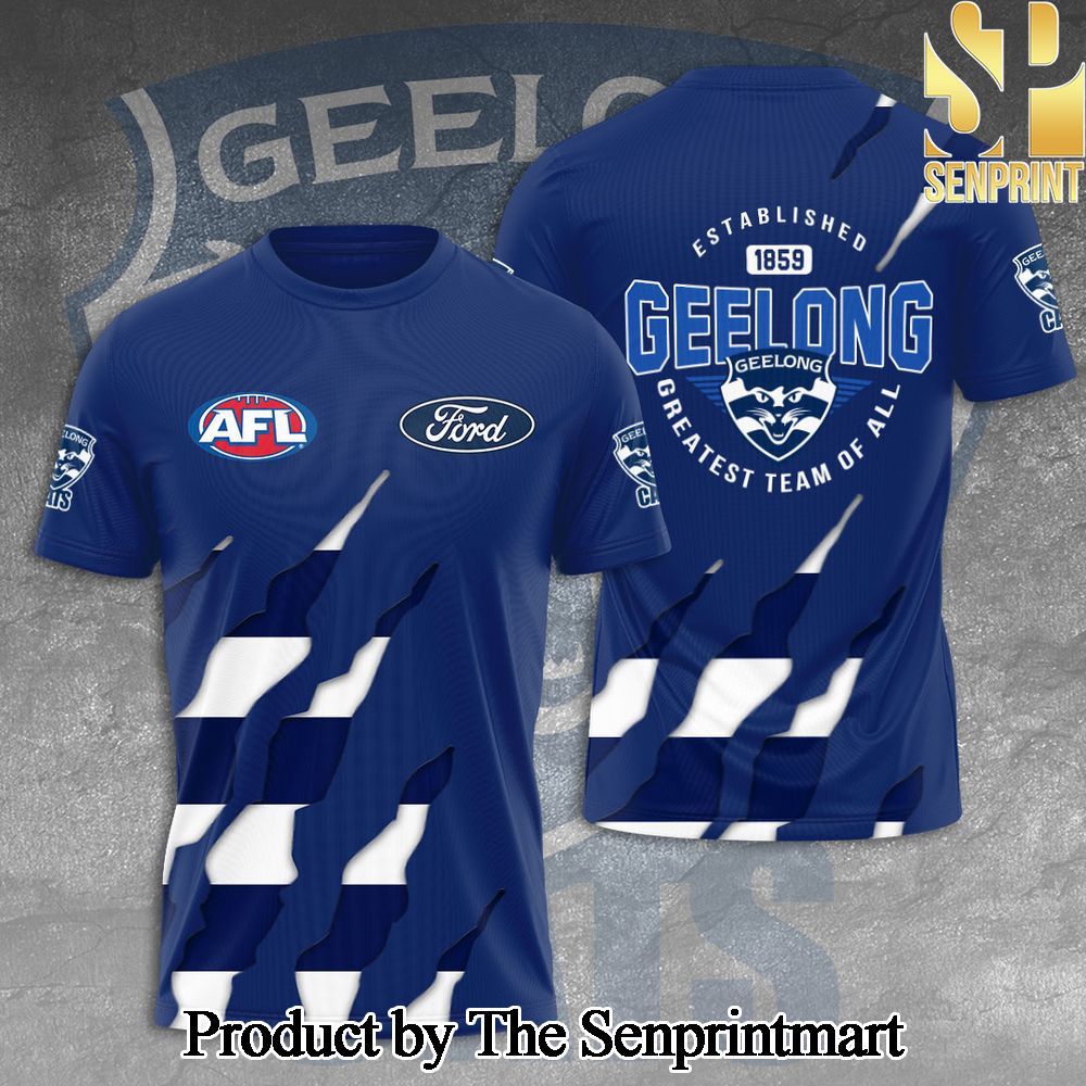 Geelong Football Club 3D Full Printed Shirt – SEN2854