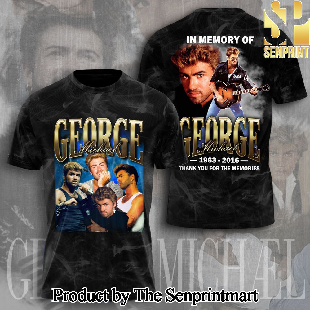 George Michael 3D Full Printed Shirt – SEN5143