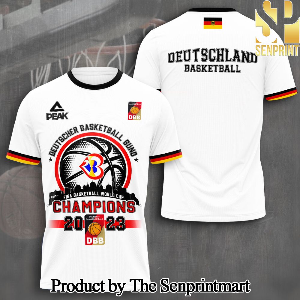 Germany Men’s National Basketball Team 3D Full Printed Shirt – SEN6947
