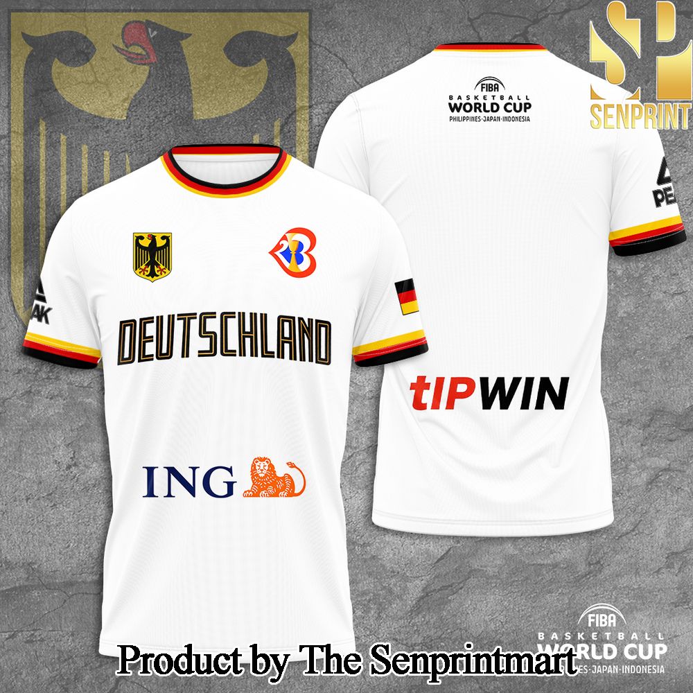Germany Men’s National Basketball Team 3D Full Printed Shirt – SEN6996