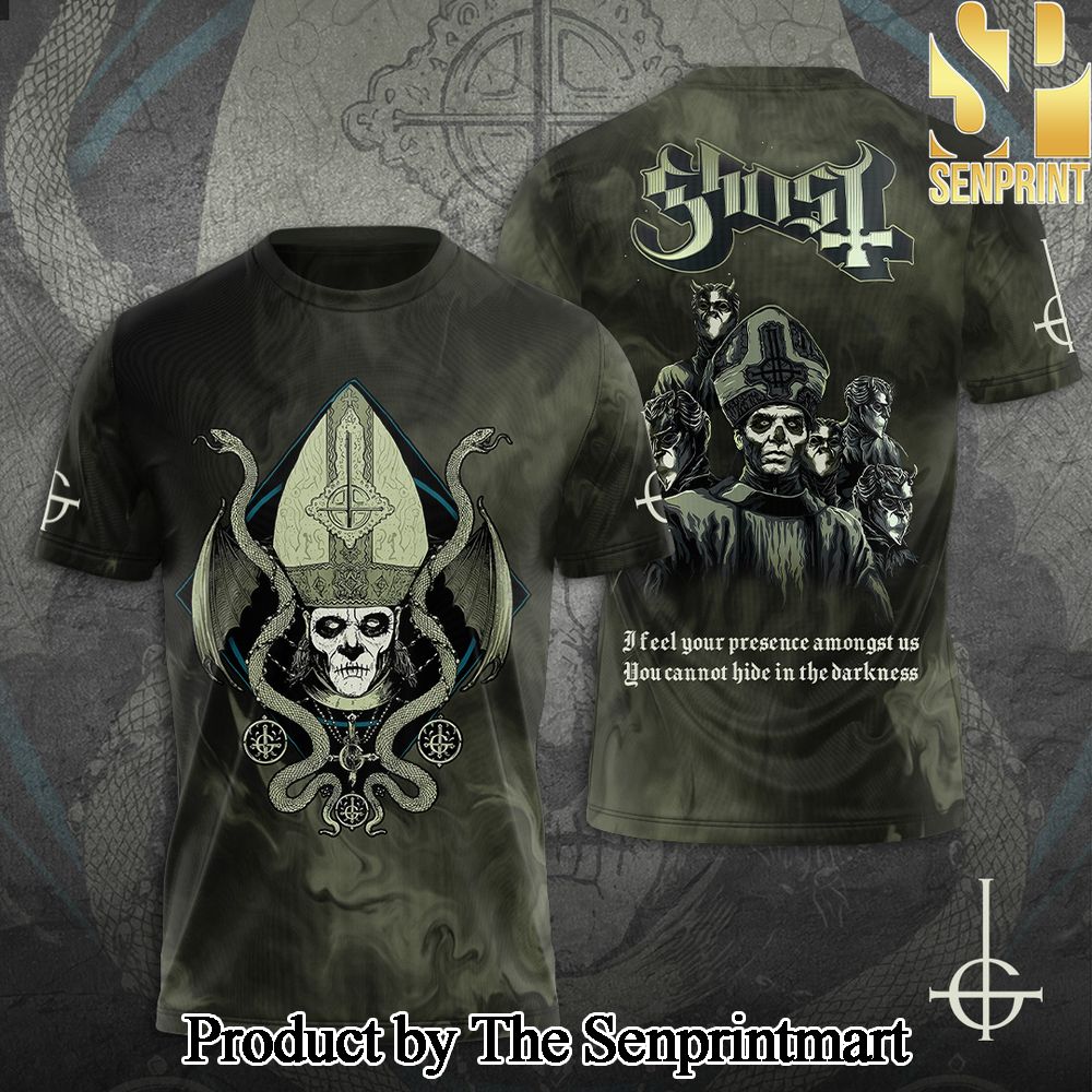 Ghost Band 3D Full Printed Shirt – SEN5369