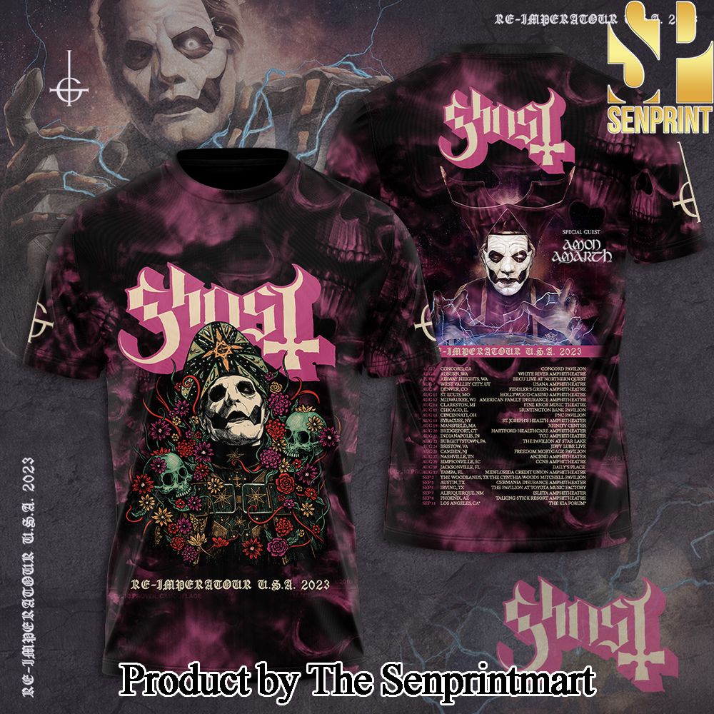 Ghost Band 3D Full Printed Shirt – SEN5610