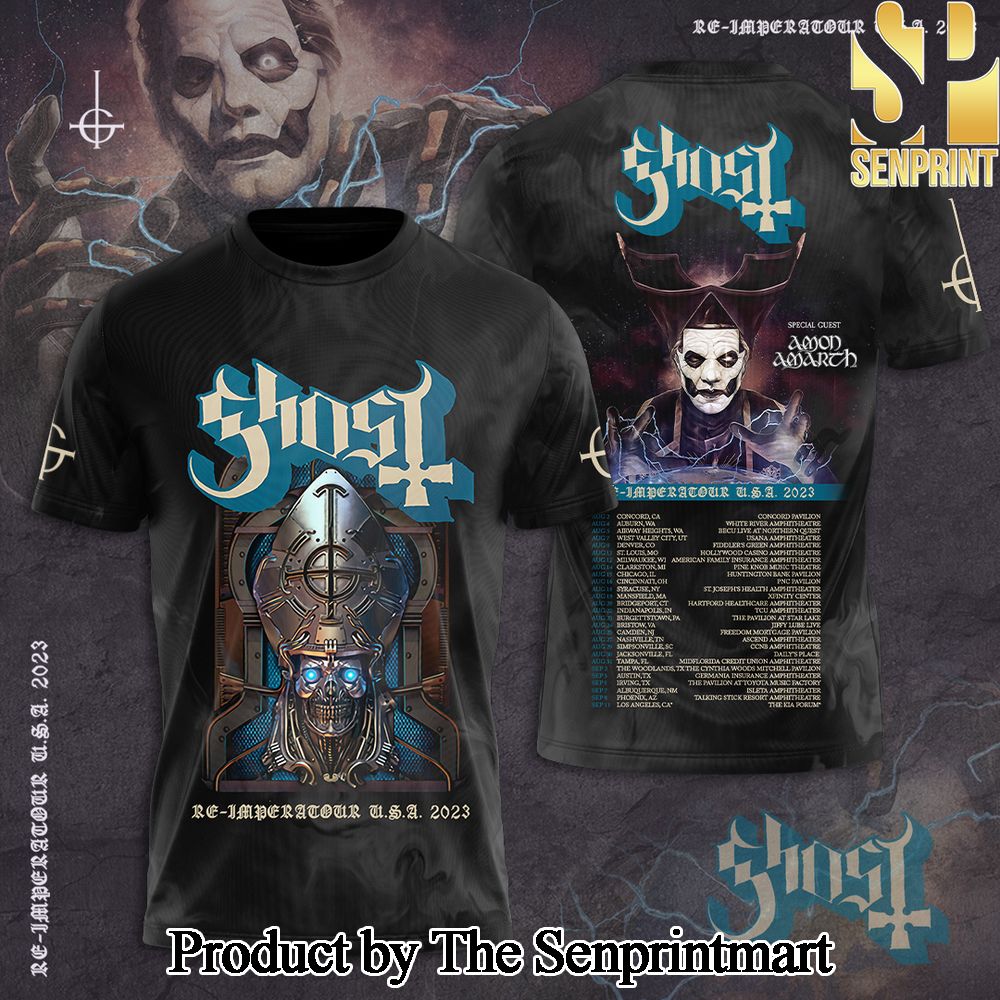 Ghost Band 3D Full Printed Shirt – SEN5612