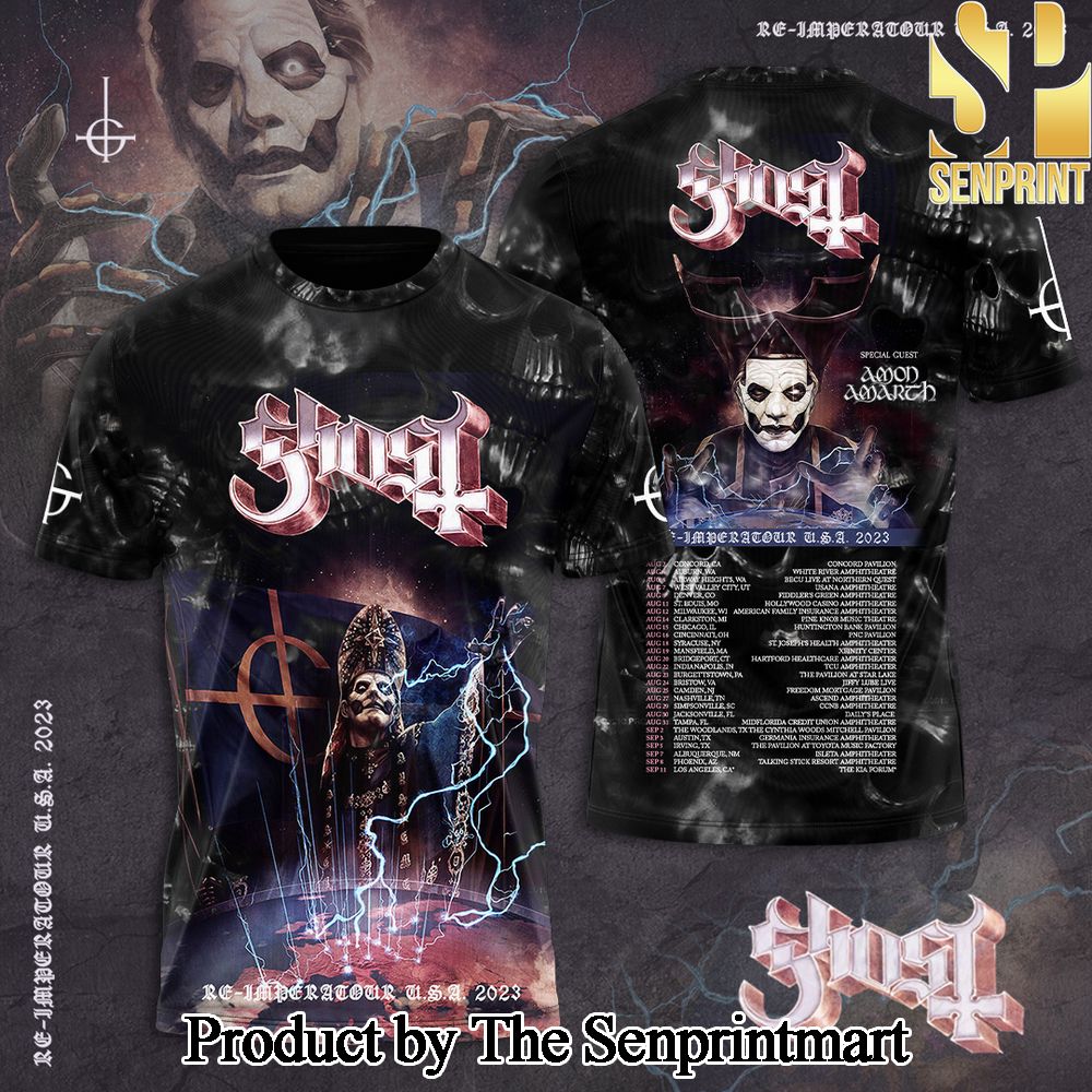 Ghost Band 3D Full Printed Shirt – SEN5616