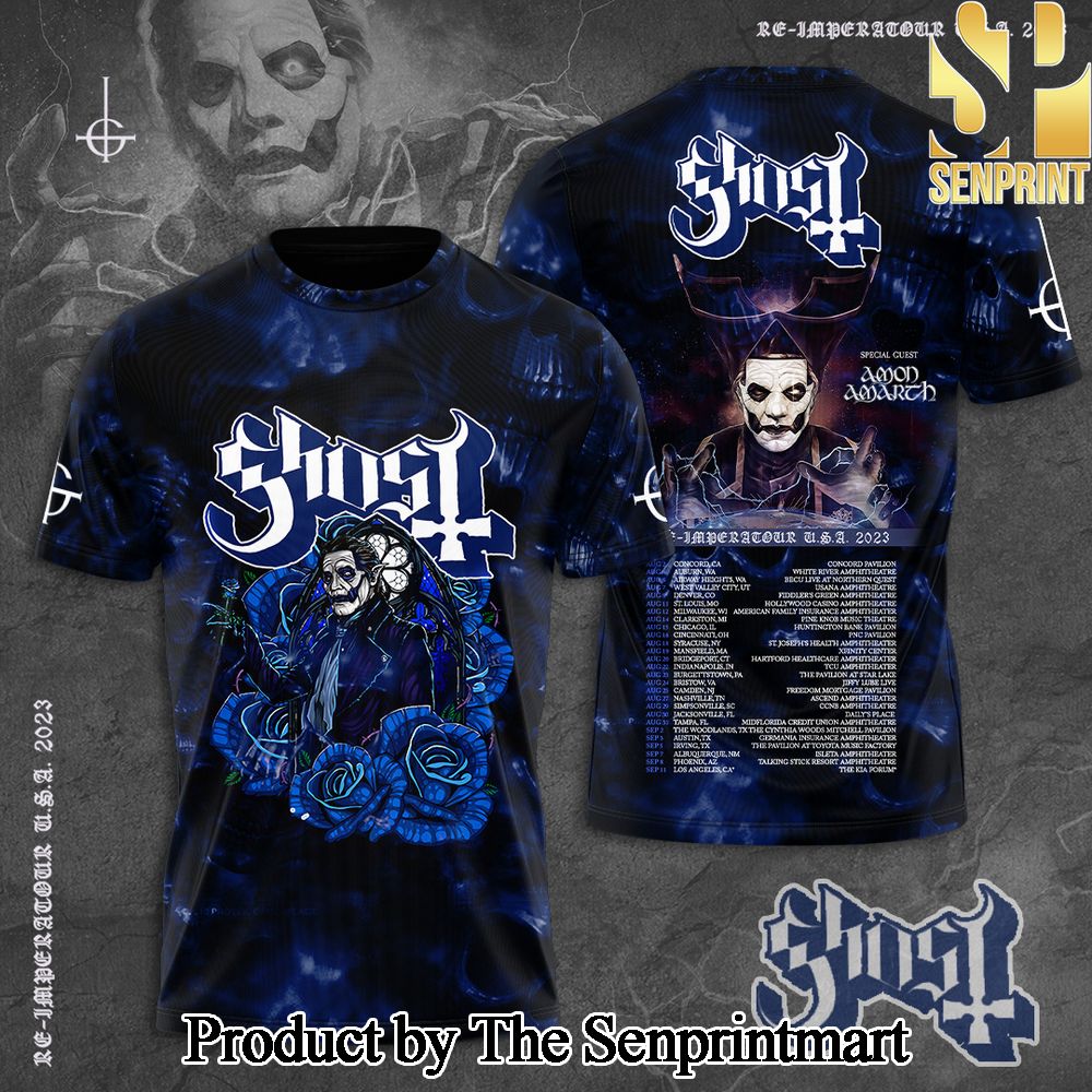 Ghost Band 3D Full Printed Shirt – SEN5620