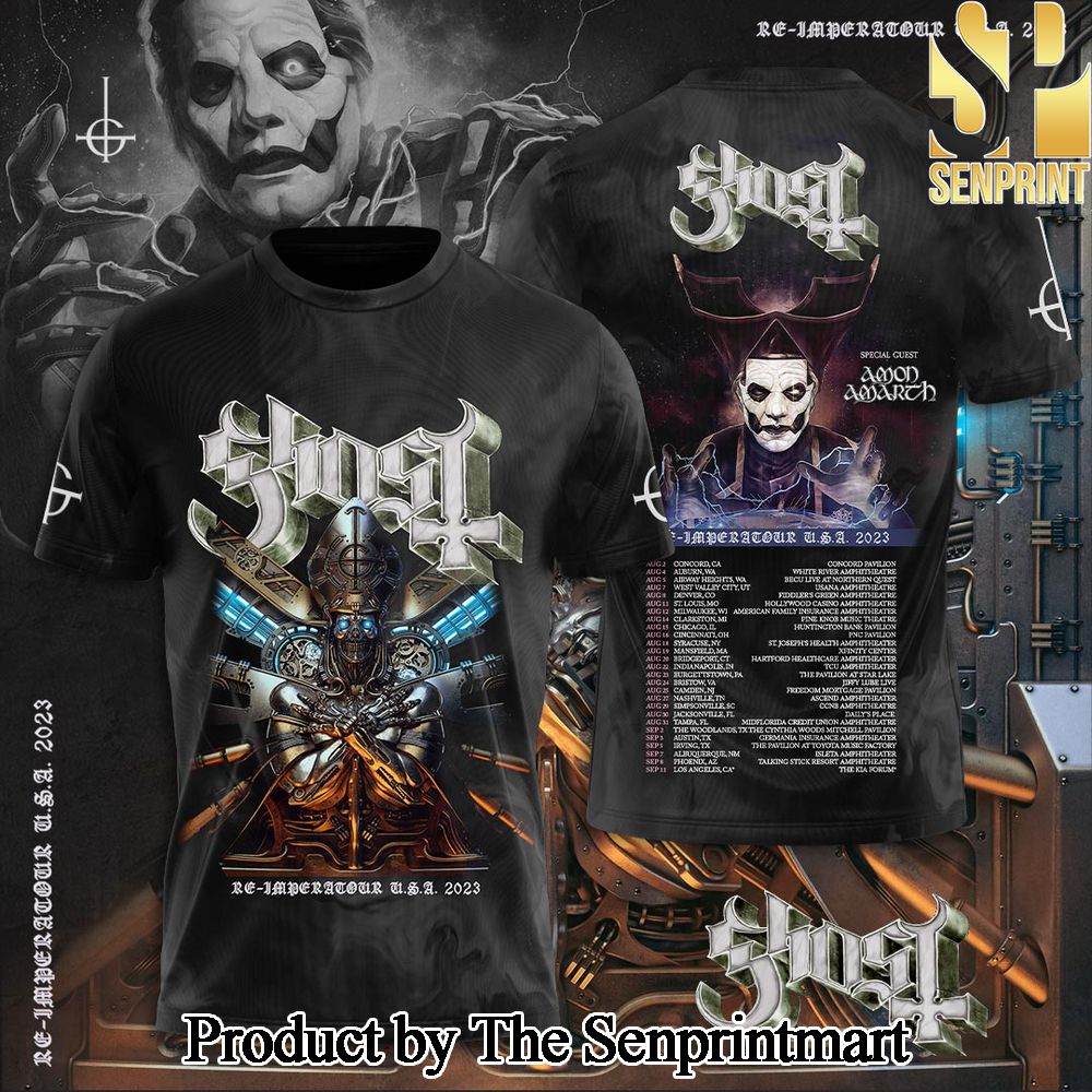 Ghost Band 3D Full Printed Shirt – SEN5775
