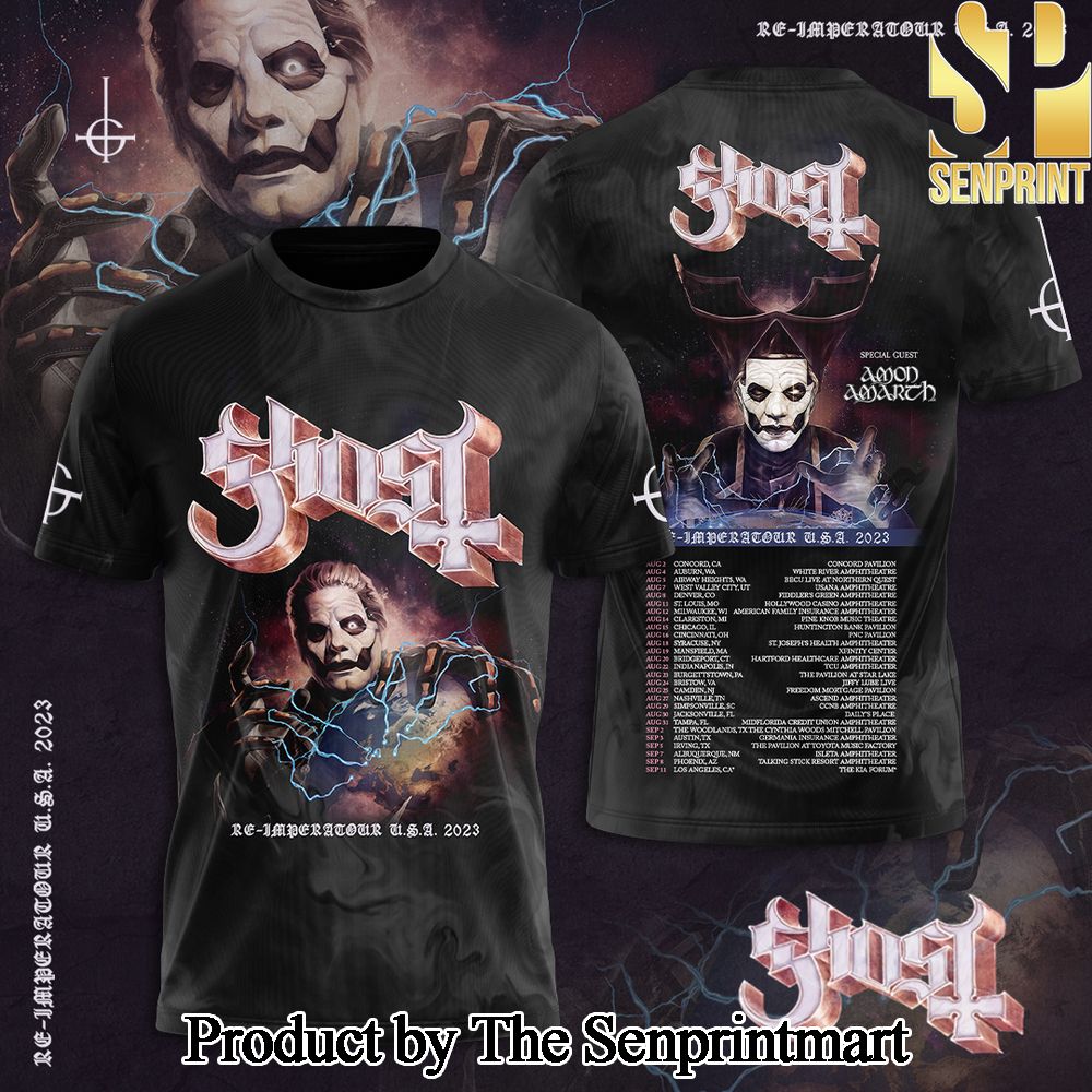 Ghost Band 3D Full Printed Shirt – SEN5779
