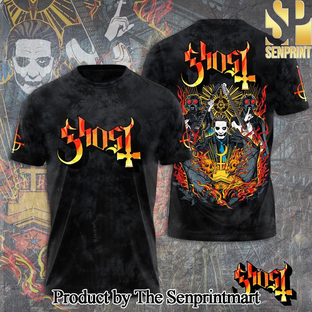 Ghost Band 3D Full Printed Shirt – SEN6915