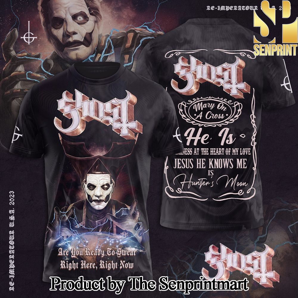 Ghost Band 3D Full Printed Shirt – SEN7045