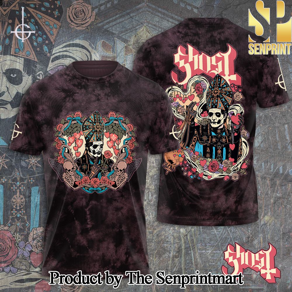 Ghost Band 3D Full Printed Shirt – SEN7076
