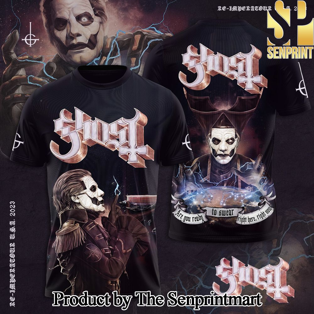 Ghost Band 3D Full Printed Shirt – SEN7149
