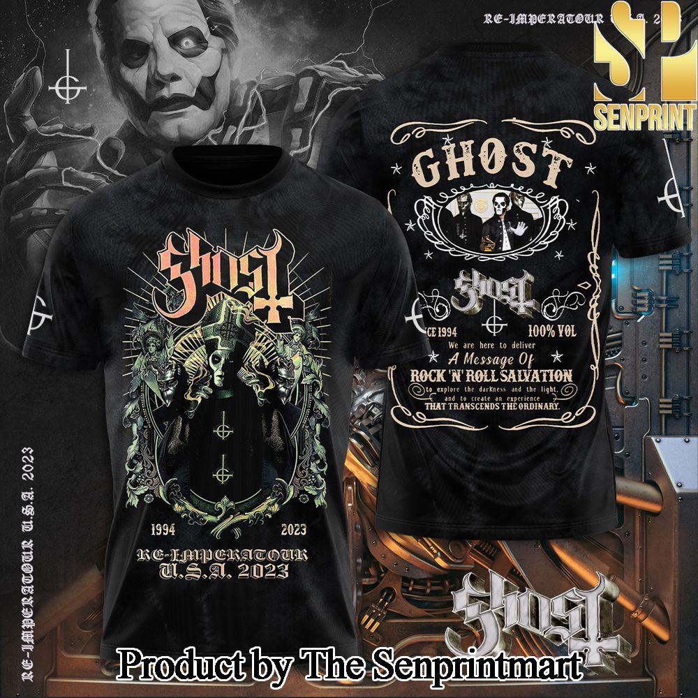 Ghost Band 3D Full Printed Shirt – SEN7156