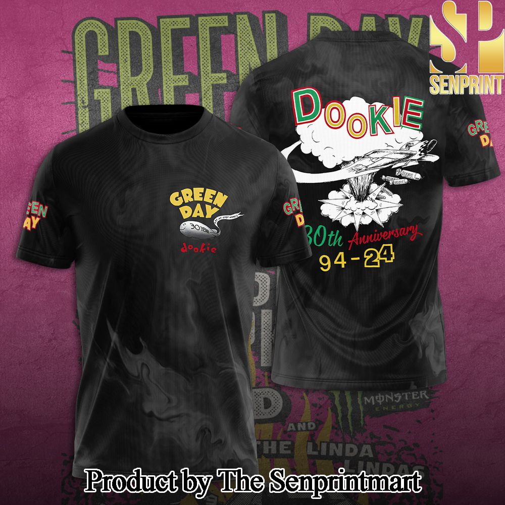 Green Day 3D Full Printed Shirt – SEN5397