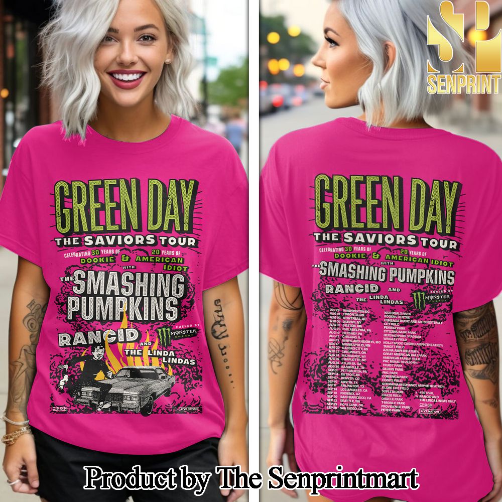 Green Day 3D Full Printed Shirt – SEN5406