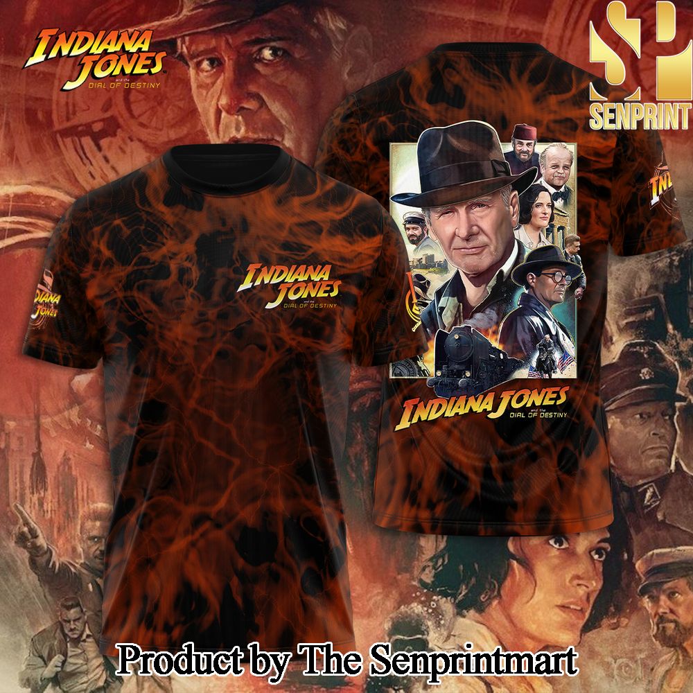 Indiana Jones 3D Full Printed Shirt – SEN5735