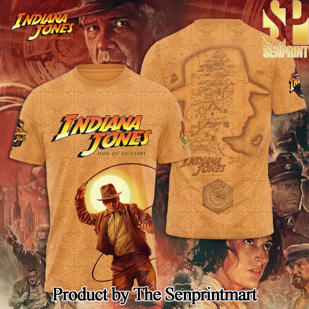Indiana Jones 3D Full Printed Shirt – SEN5737