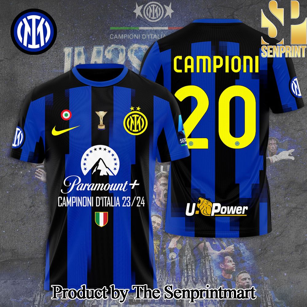 Inter Milan FC 3D Full Printed Shirt – SEN2861