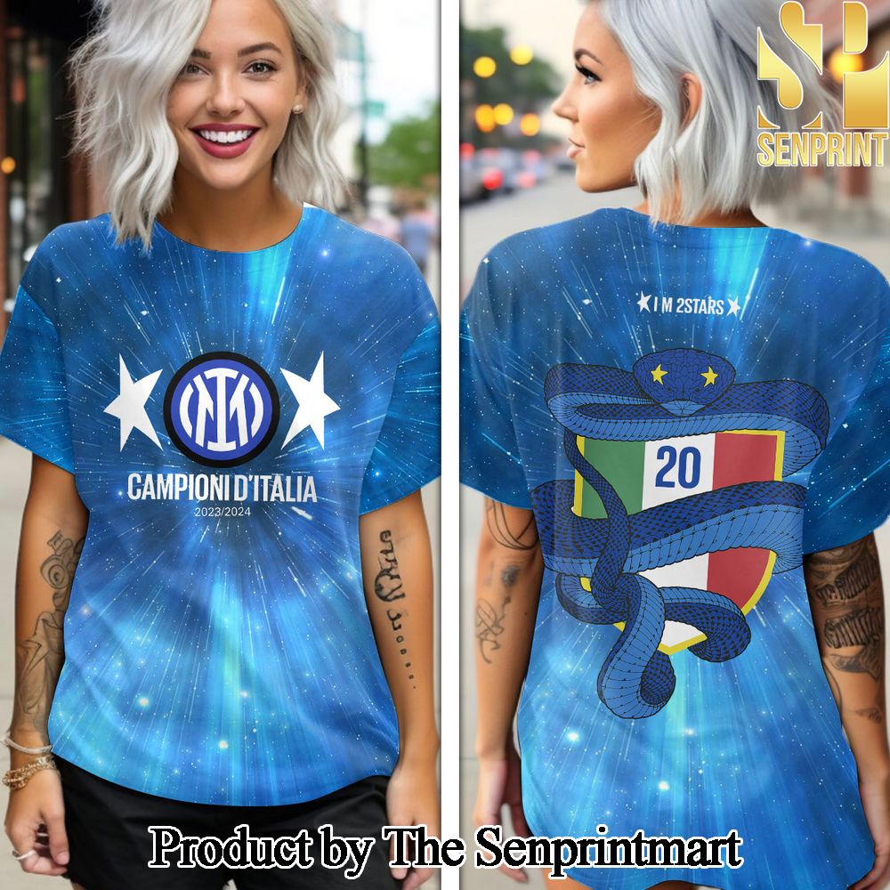 Inter Milan FC 3D Full Printed Shirt – SEN2983