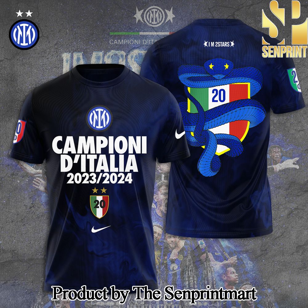 Inter Milan FC 3D Full Printed Shirt – SEN2994