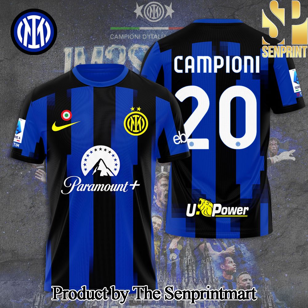 Inter Milan FC 3D Full Printed Shirt – SEN3150