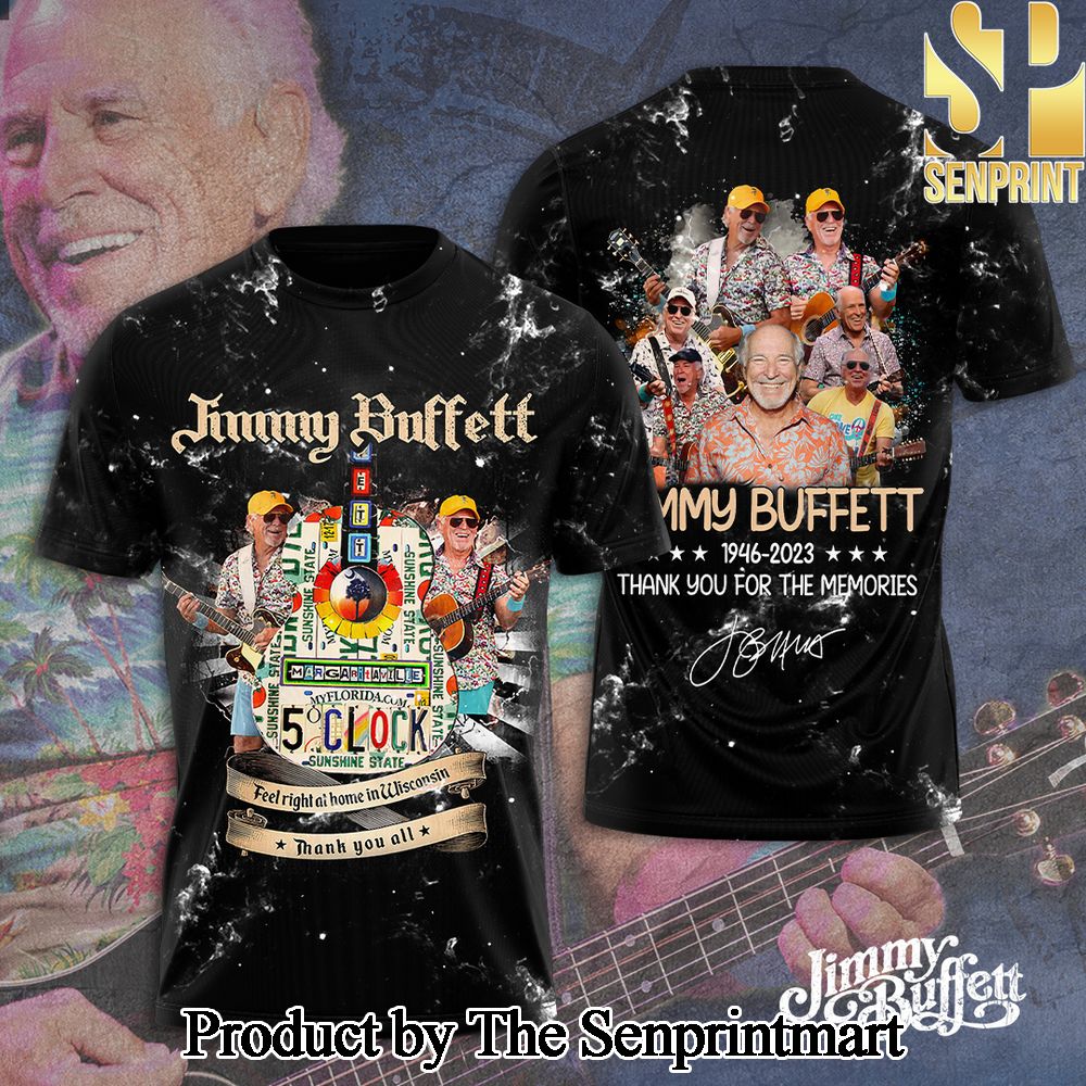 Jimmy Buffett 3D Full Printed Shirt – SEN7026