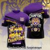 LSU Tigers Baseball 3D Full Printed Shirt – SEN5646