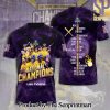 LSU Tigers Baseball 3D Full Printed Shirt – SEN5725